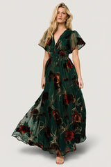 Valen Maxi Dress | Baltic Born Jade Multi