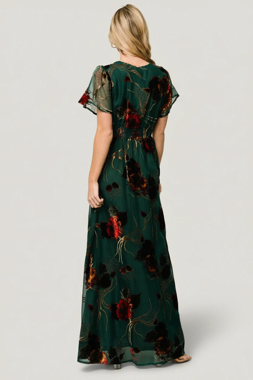 Valen Maxi Dress | Baltic Born Jade Multi