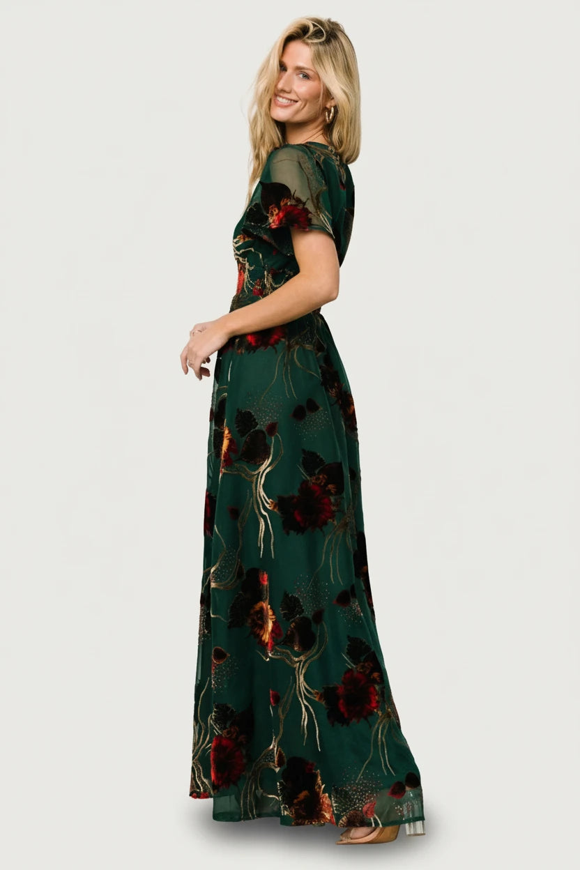 Valen Maxi Dress | Baltic Born Jade Multi