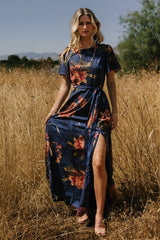 Colina Maxi Dress | Baltic Born Navy Floral