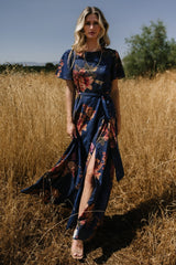 Colina Maxi Dress | Baltic Born Navy Floral