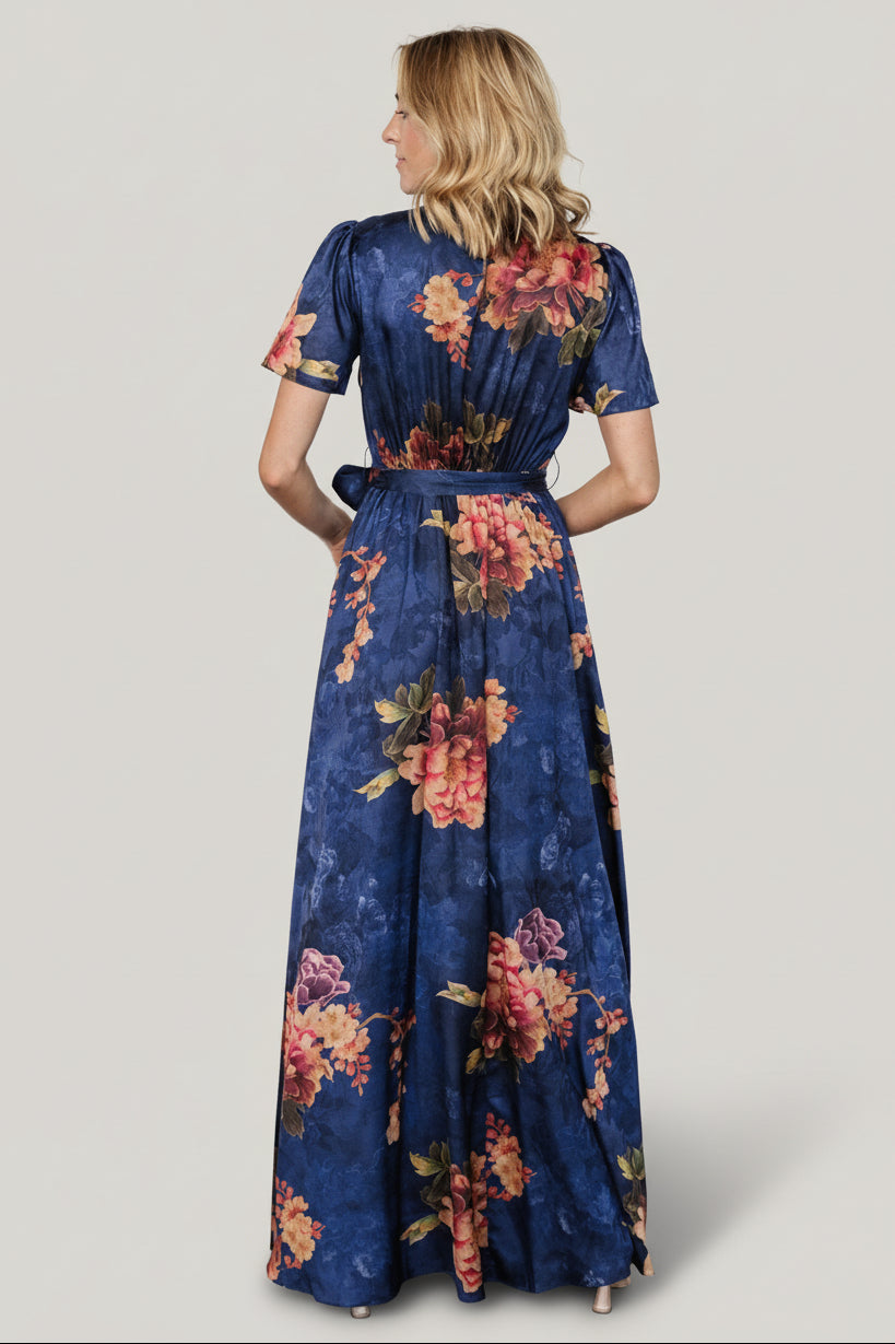 Colina Maxi Dress | Baltic Born Navy Floral