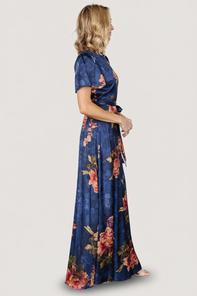 Colina Maxi Dress | Baltic Born Navy Floral