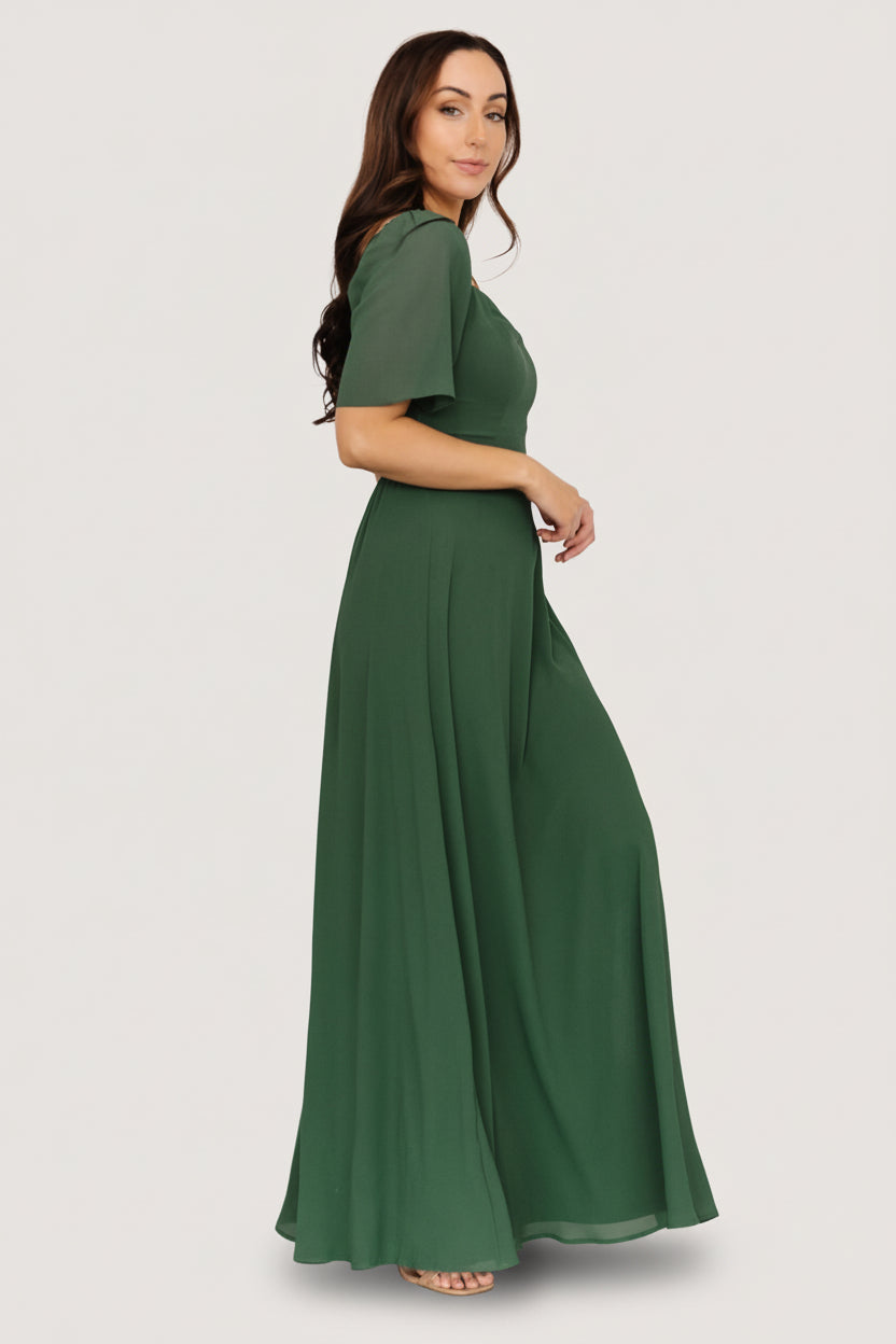 Sierra Sweetheart Maxi Dress | Baltic Born Evergreen