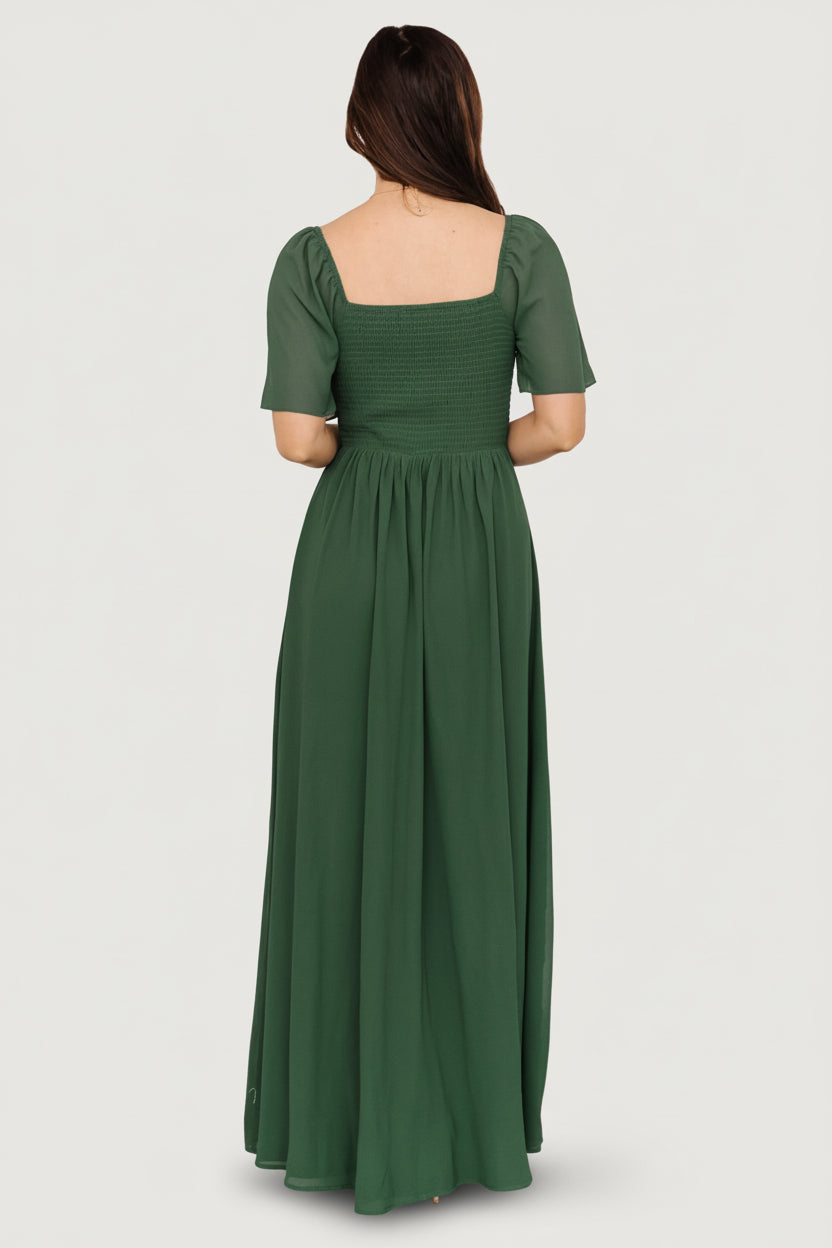 Sierra Sweetheart Maxi Dress | Baltic Born Evergreen