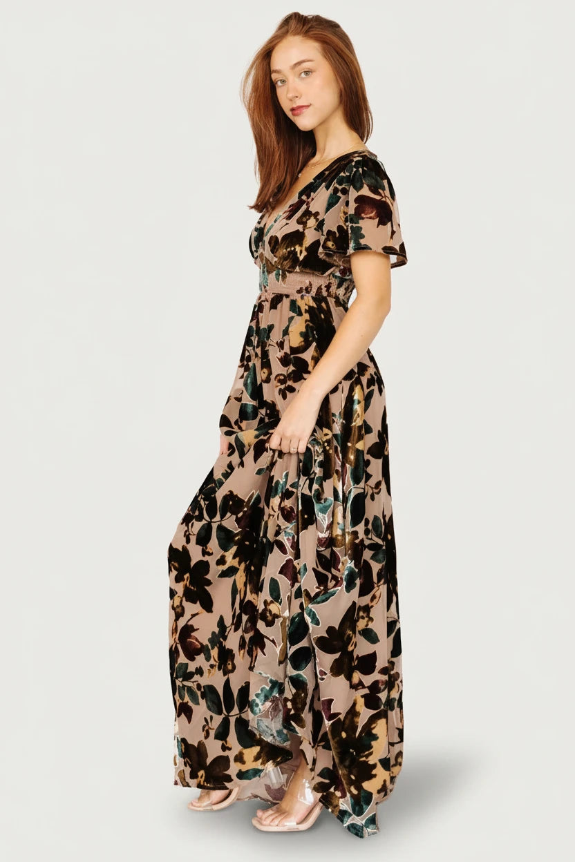 Valen Maxi Dress | Baltic Born Champagne Multi