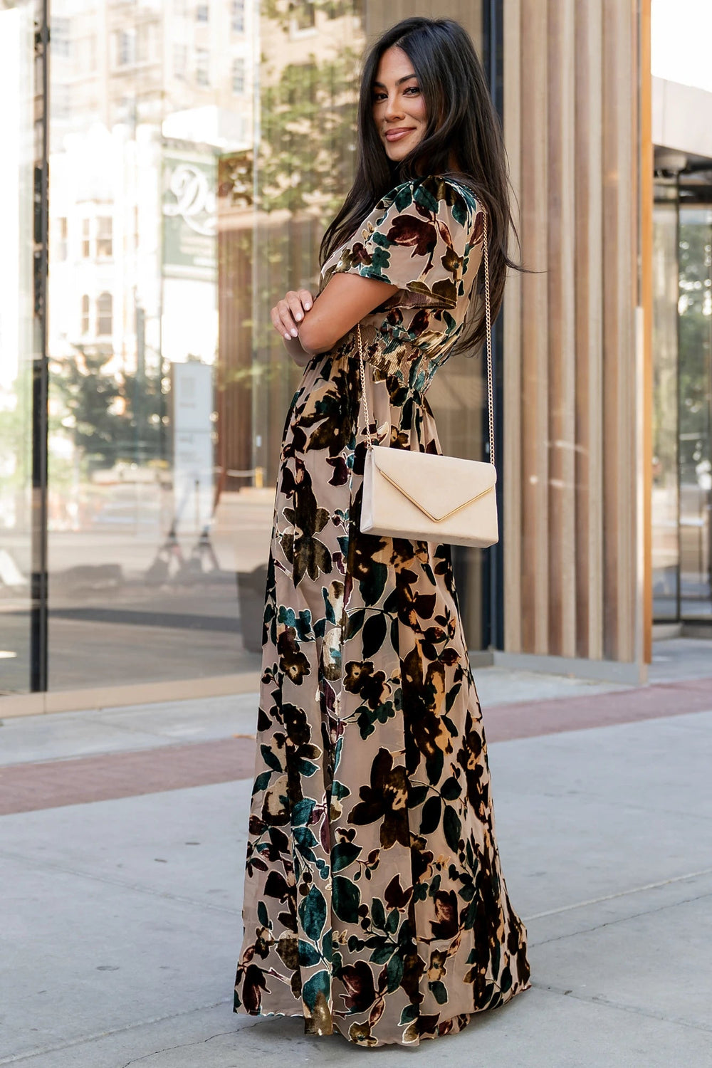 Valen Maxi Dress | Baltic Born Champagne Multi