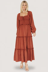 Britta Maxi Dress | Baltic Born Cinnamon
