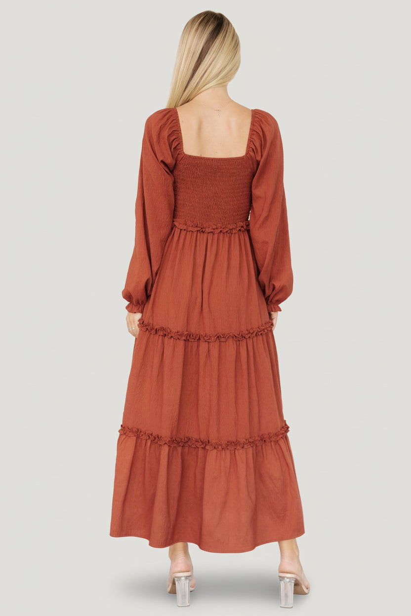 Britta Maxi Dress | Baltic Born Cinnamon