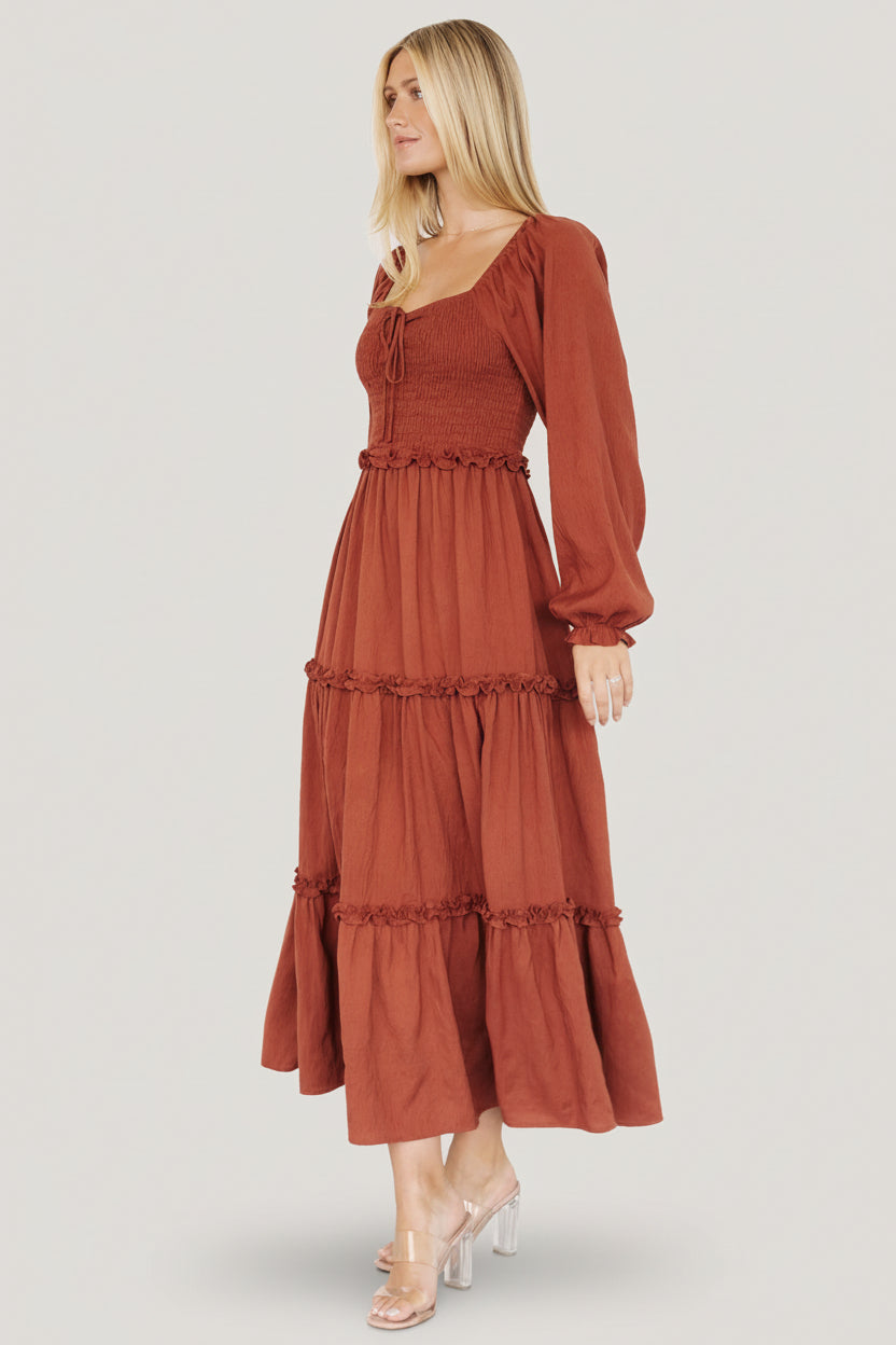 Britta Maxi Dress | Baltic Born Cinnamon