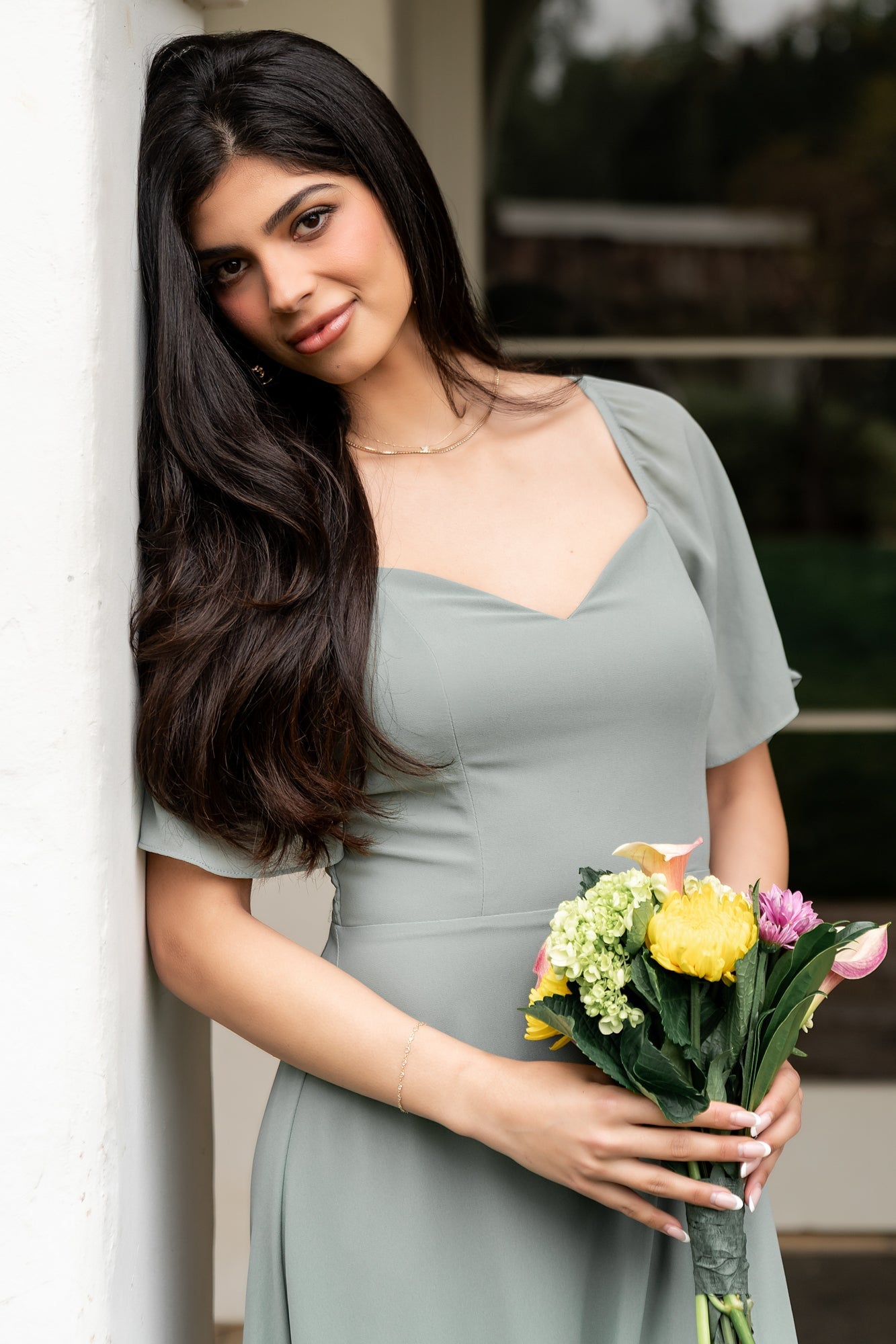 Sierra Sweetheart Maxi Dress | Baltic Born Eucalyptus