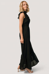 Kearny Ruffle Maxi Dress | Baltic Born Black