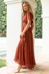 Birdie Maxi Dress | Baltic Born Cinnamon