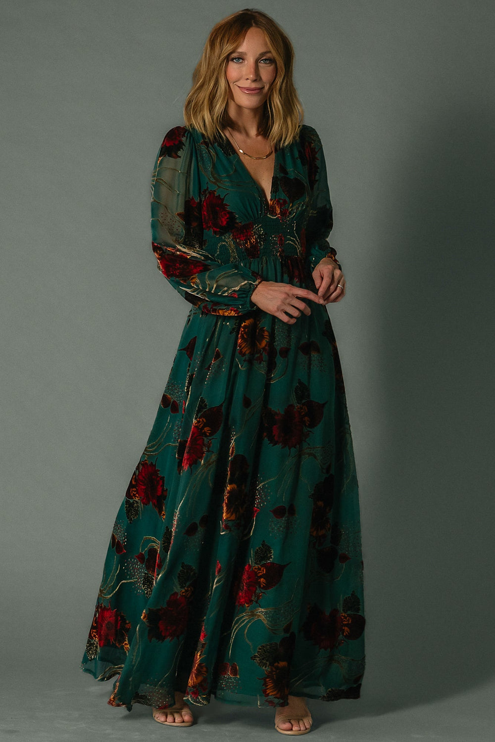 Mikla Maxi Dress | Baltic Born Jade Multi