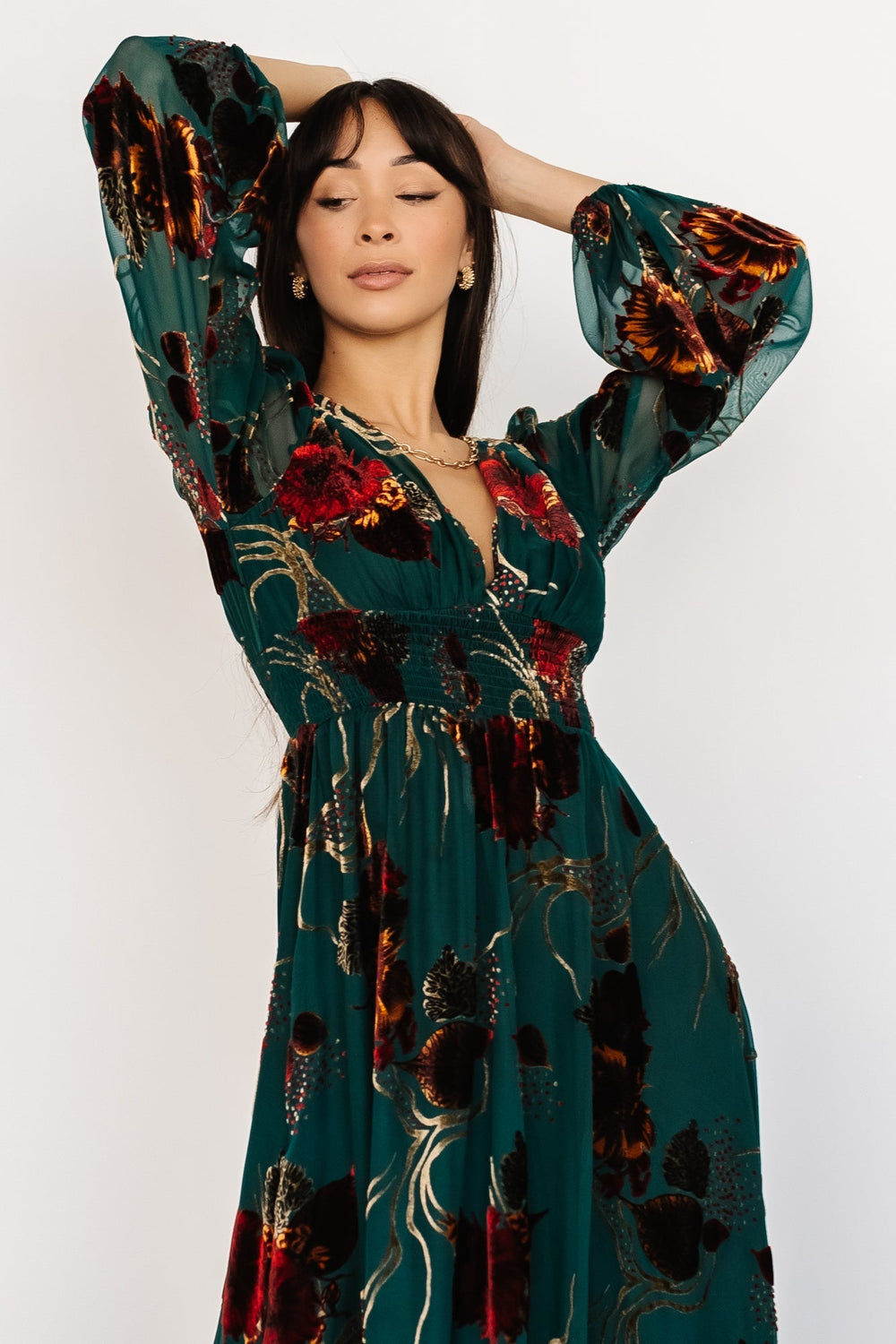 Mikla Maxi Dress | Baltic Born Jade Multi
