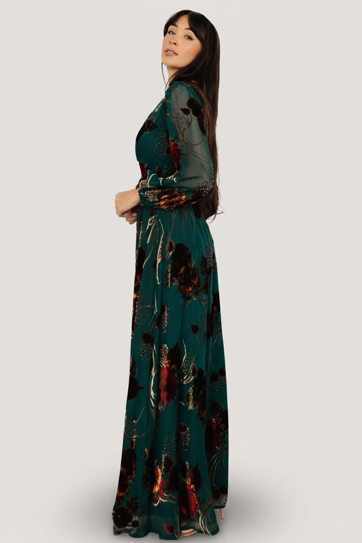 Mikla Maxi Dress | Baltic Born Jade Multi