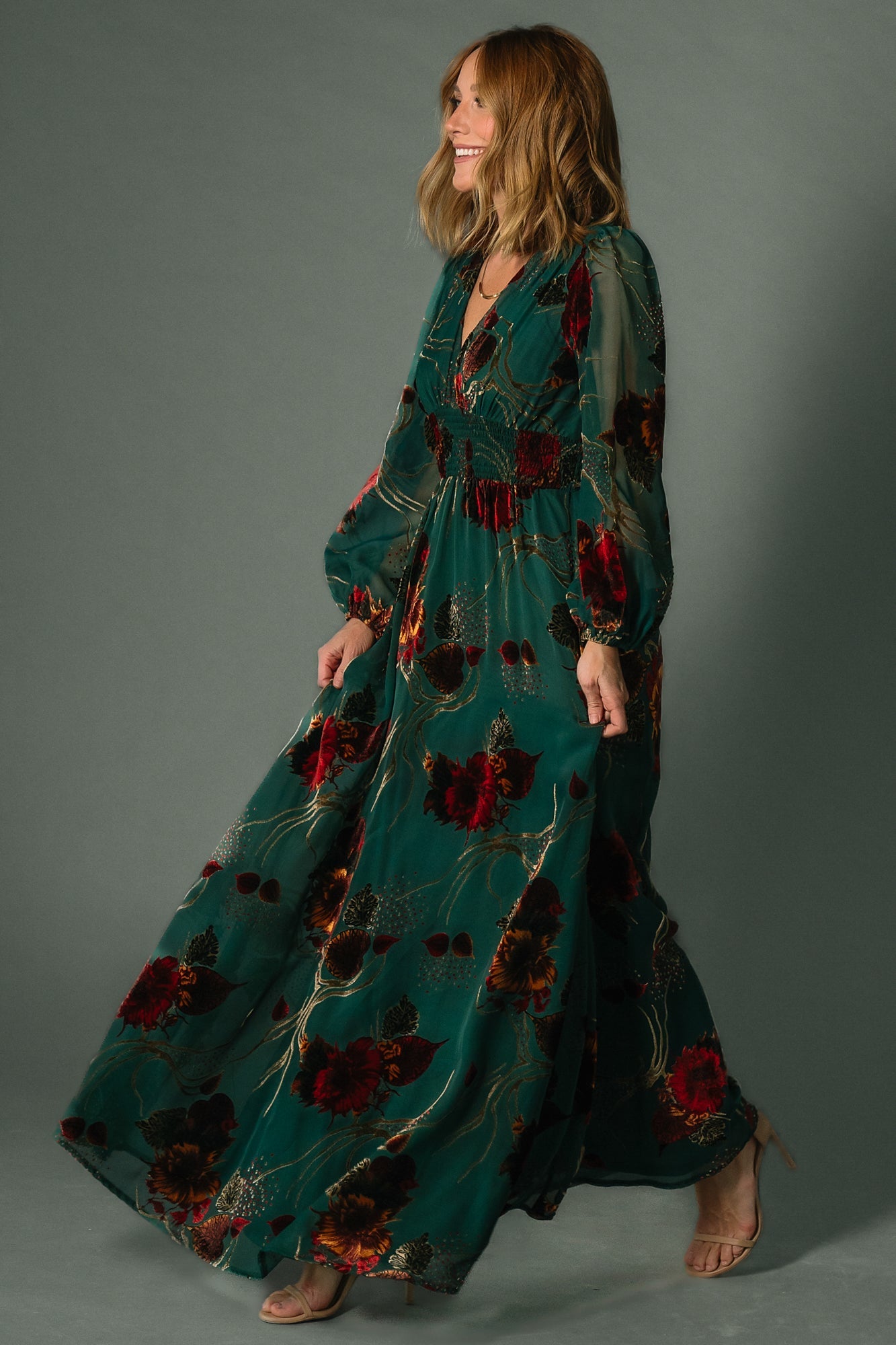 Mikla Maxi Dress | Baltic Born Jade Multi