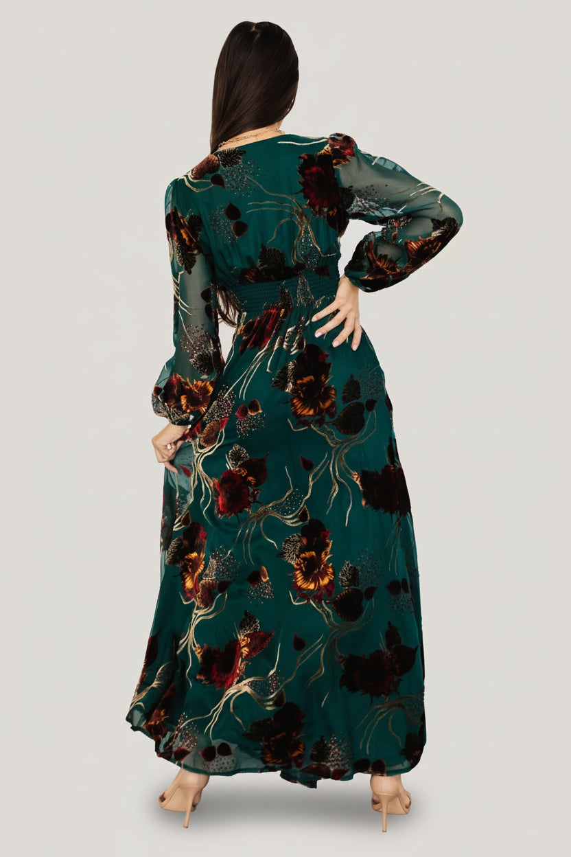 Mikla Maxi Dress | Baltic Born Jade Multi