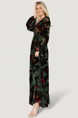 Mikla Maxi Dress | Baltic Born Wintergreen Multi