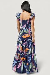 Mercedes Maxi Dress | Baltic Born Tropical Navy Multi