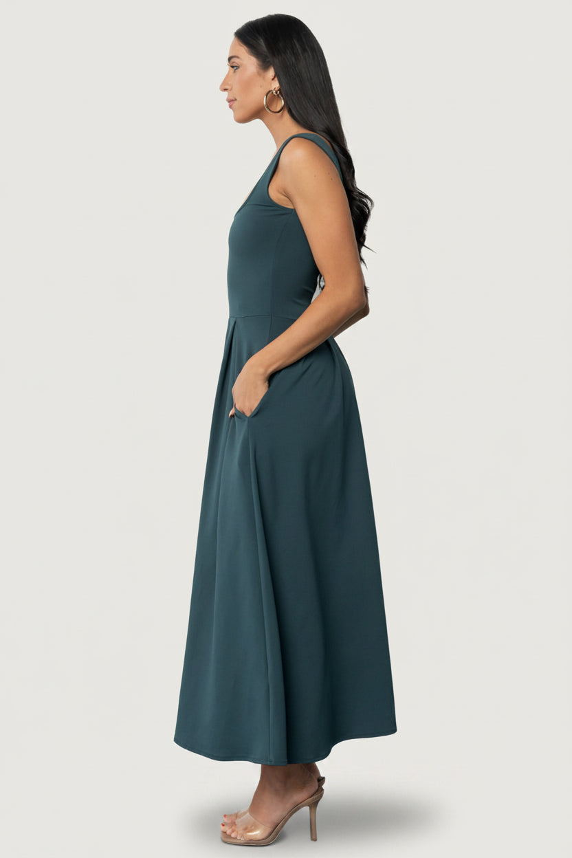 Giavanna Maxi Dress | Baltic Born Dark Green