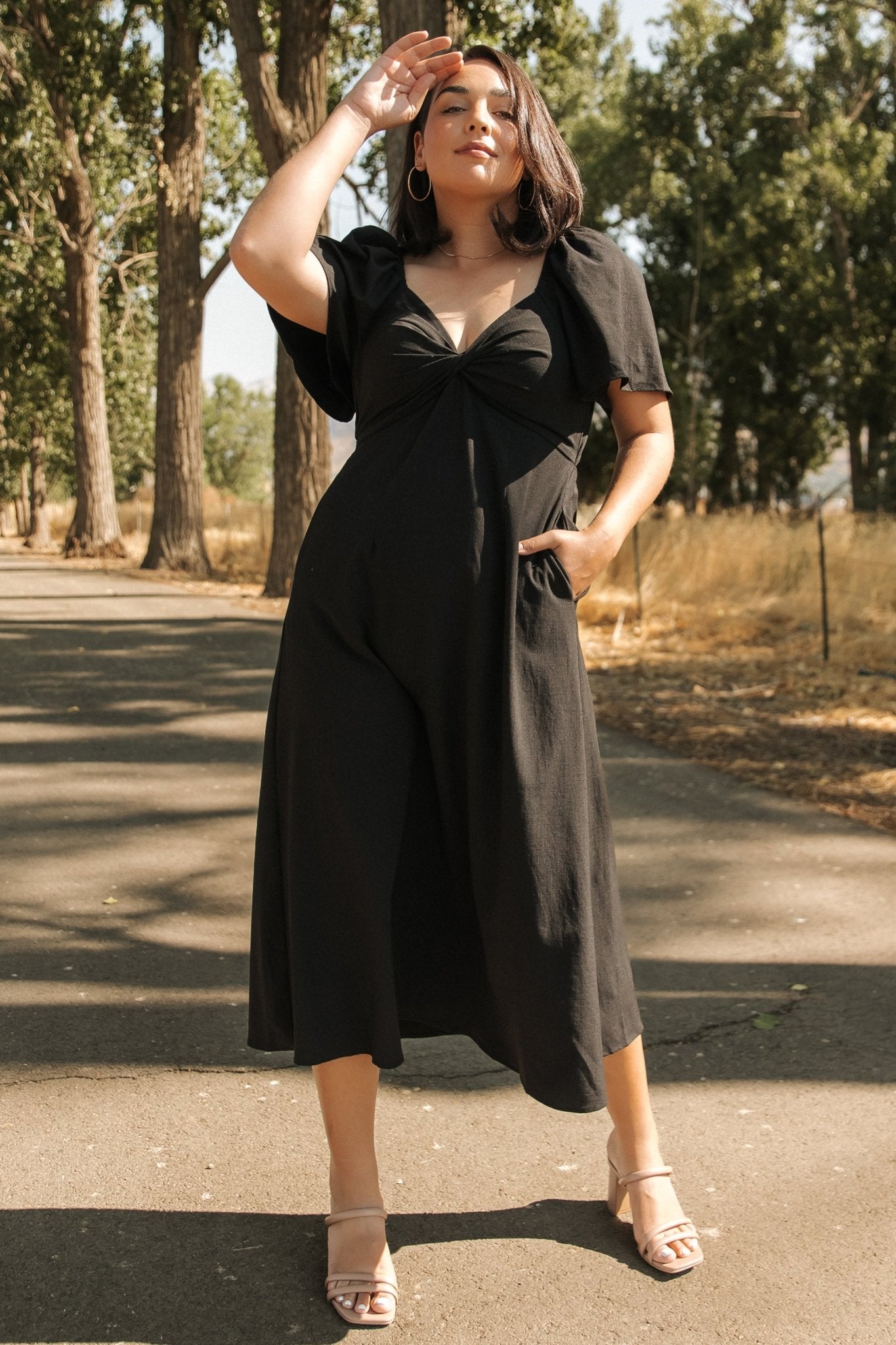 Indie Back Tie Dress | Baltic Born Black
