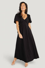 Indie Back Tie Dress | Baltic Born Black