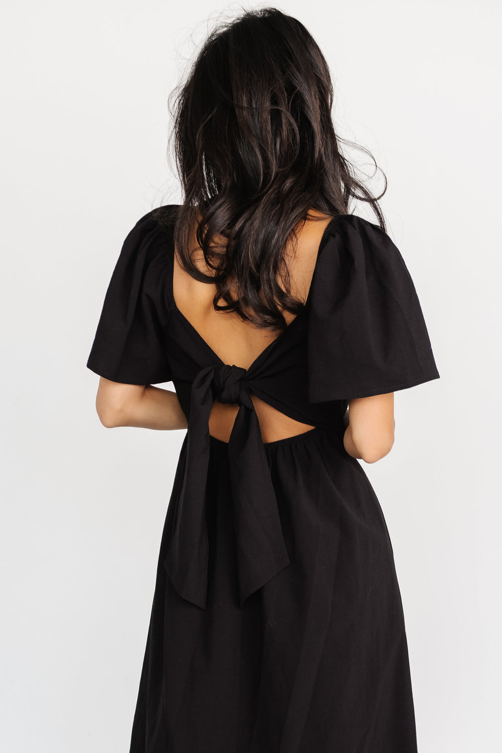 Indie Back Tie Dress | Baltic Born Black