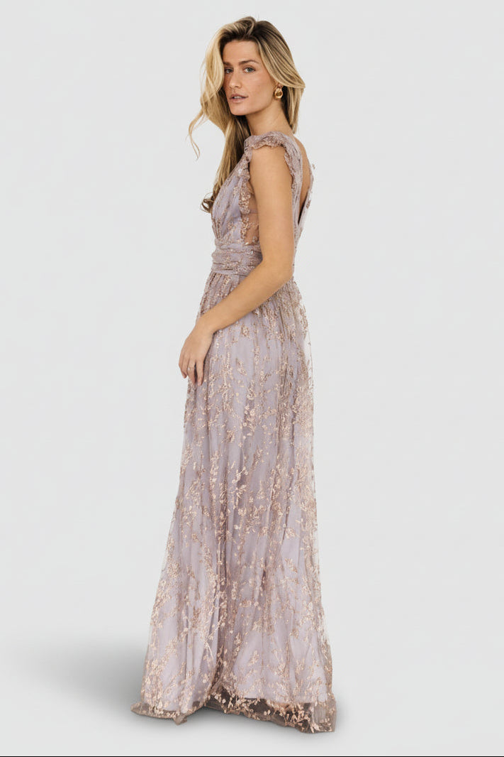Arlene Shimmer Gown | Baltic Born Dusty Lilac + Rose
