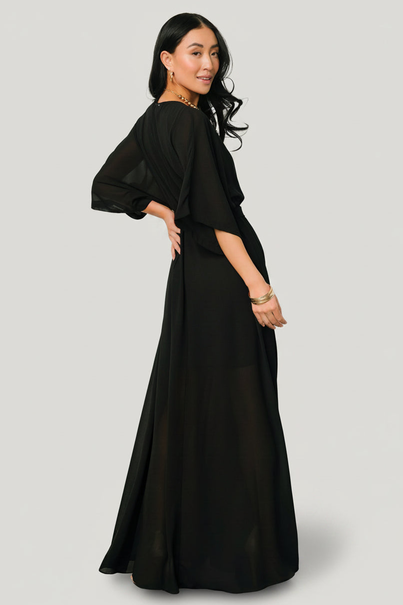 Kia Kimono Maxi Dress | Baltic Born Black