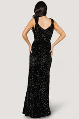 Monroe Sequin Gown | Baltic Born Black