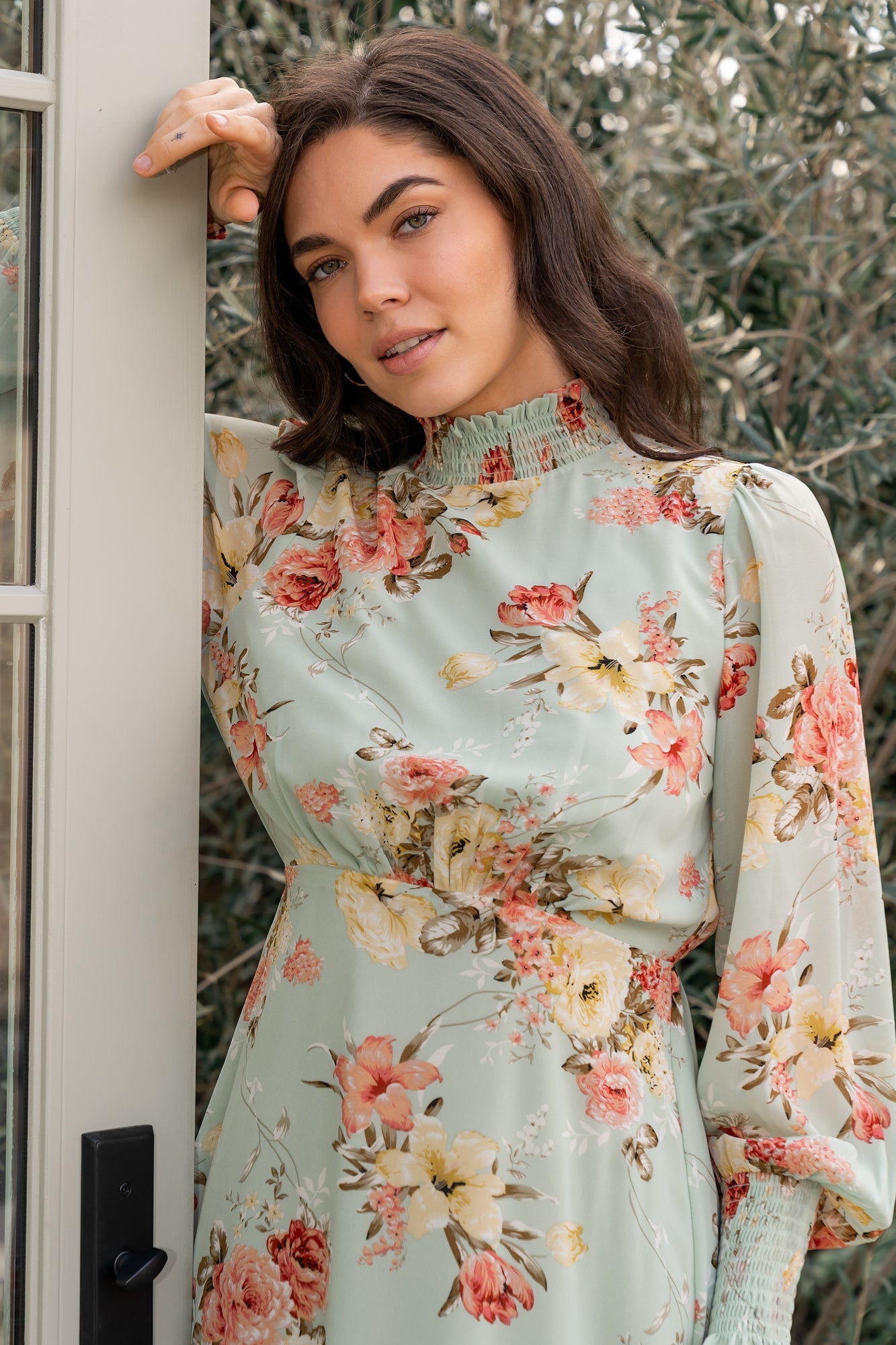 Luciana Maxi Dress | Baltic Born Sage Multi