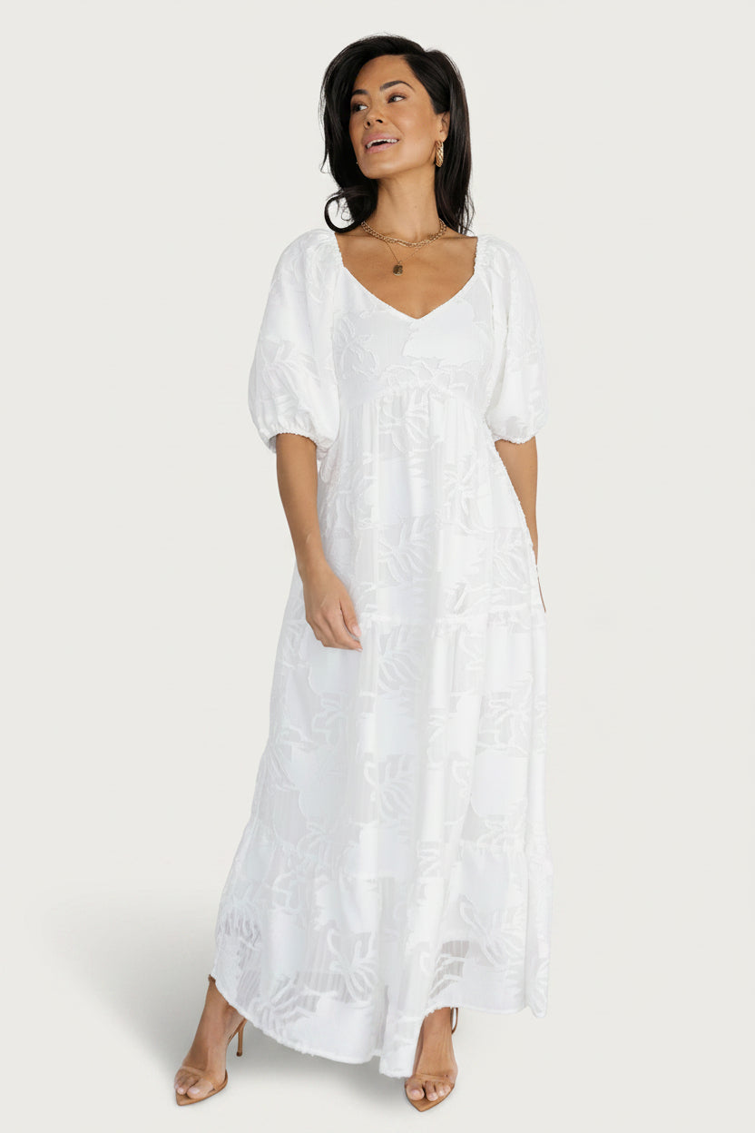 Hayward Dress | Baltic Born White
