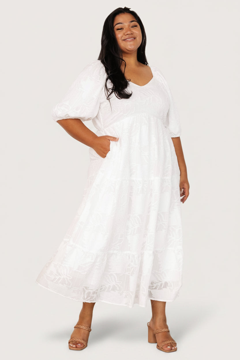 Hayward Dress | Baltic Born White