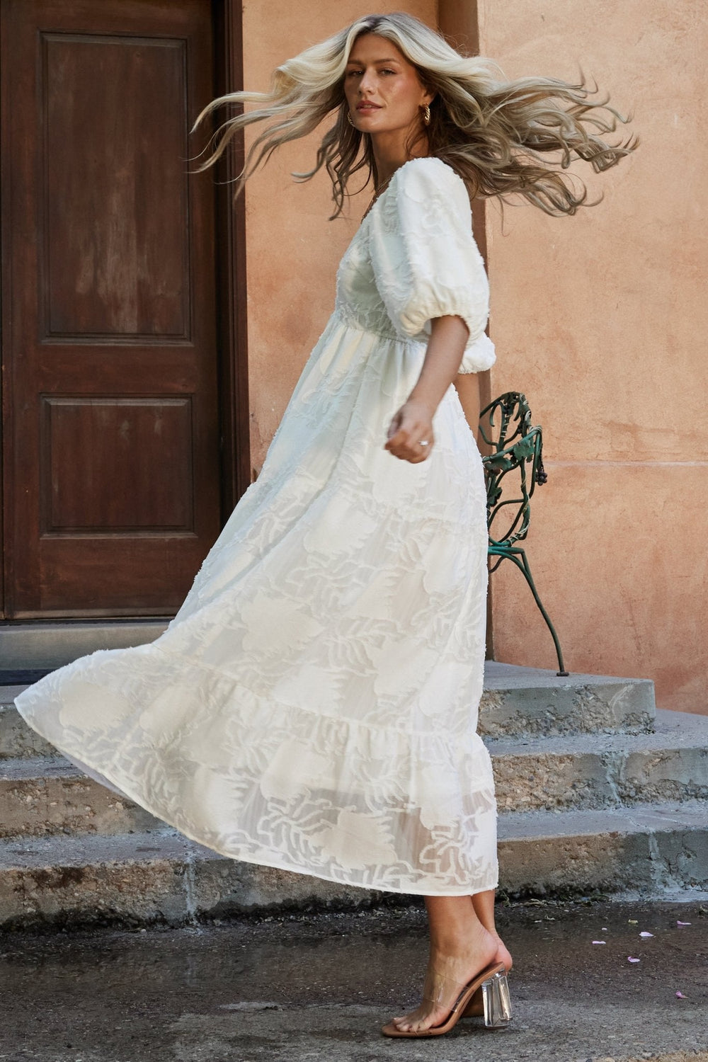 Hayward Dress | Baltic Born White