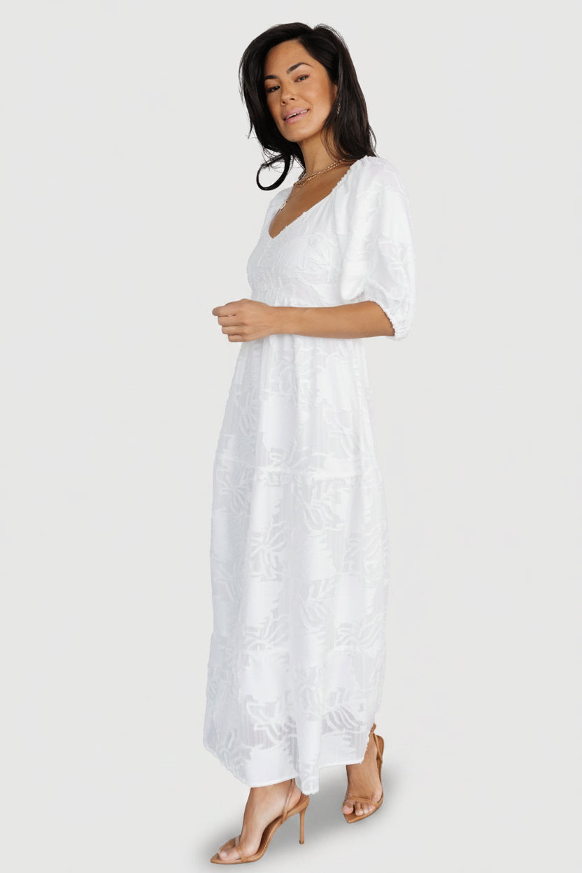Hayward Dress | Baltic Born White
