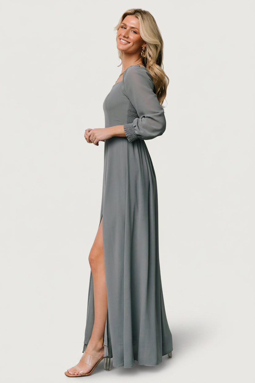 Giselle Maxi Dress | Baltic Born Dusty Blue