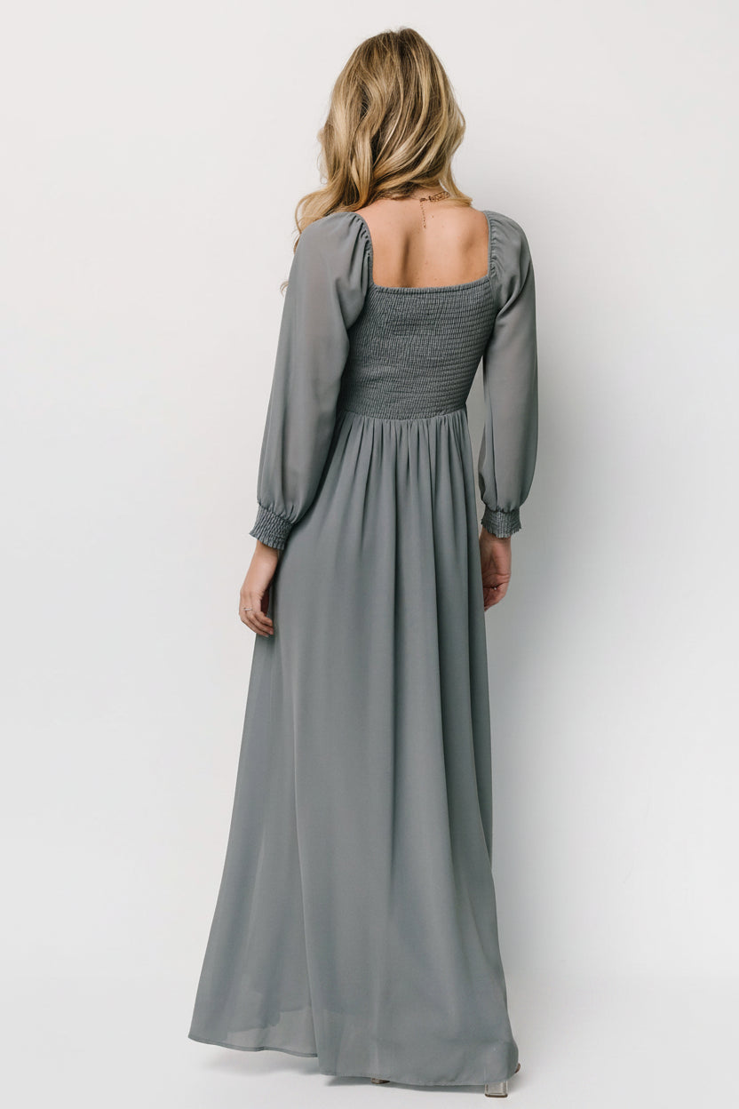 Giselle Maxi Dress | Baltic Born Dusty Blue