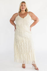 Annabelle Lace Maxi Dress | Baltic Born Cream