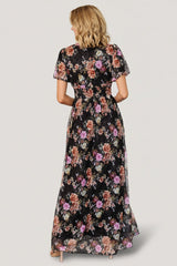 Ardley Maxi Dress | Baltic Born Black Multi Floral