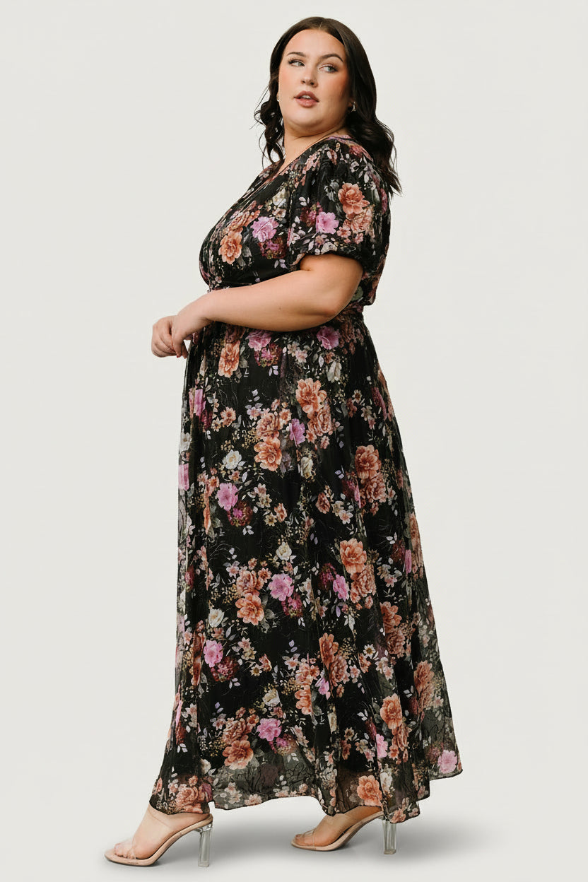 Ardley Maxi Dress | Baltic Born Black Multi Floral