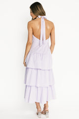 Savannah Tiered Maxi Dress | Baltic Born Light Purple