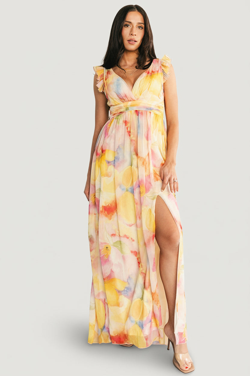 Esperanza Maxi Dress | Baltic Born Yellow Multi