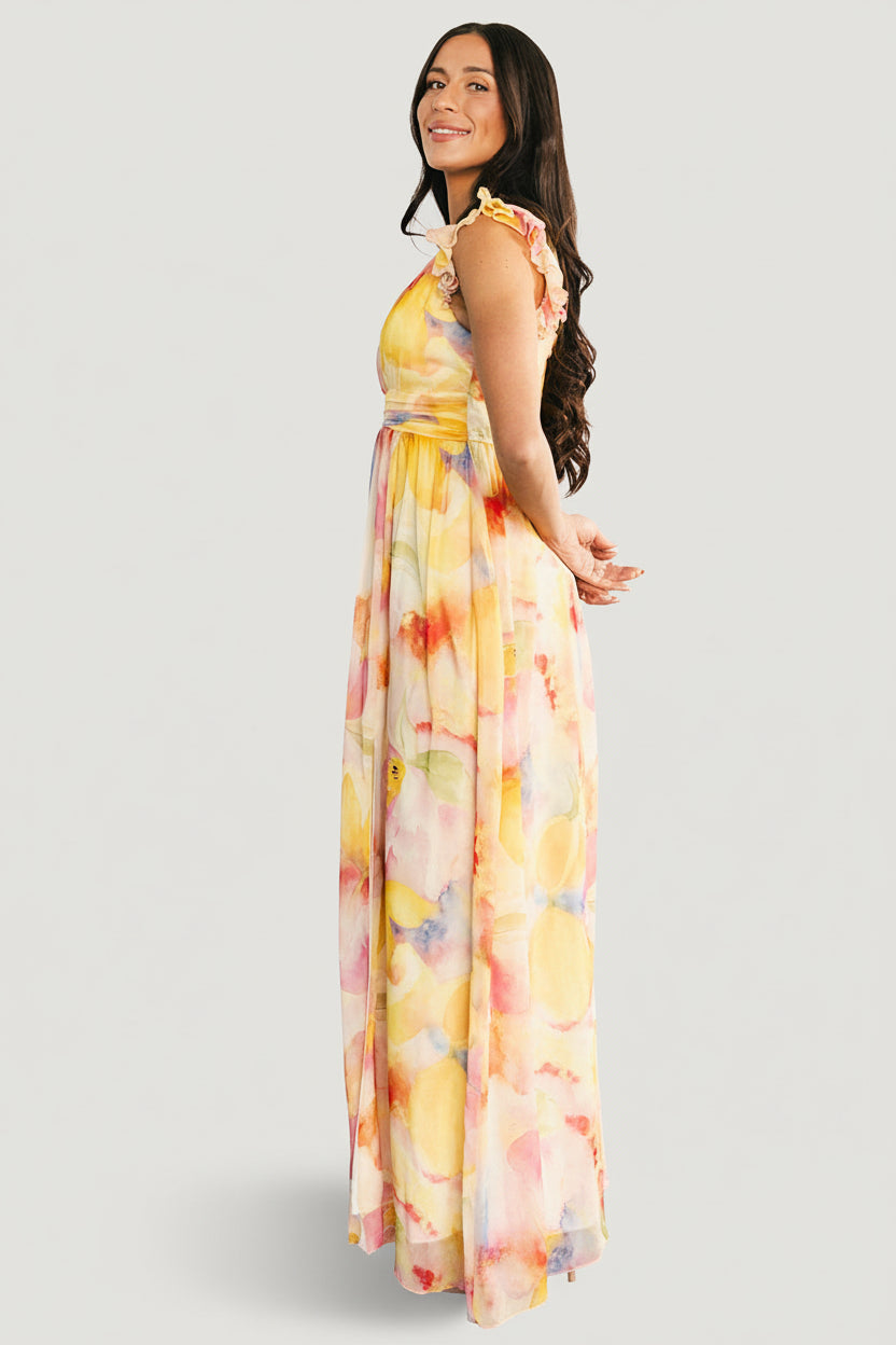 Esperanza Maxi Dress | Baltic Born Yellow Multi