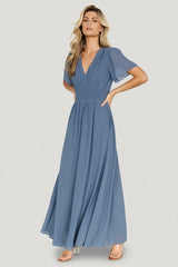 Birdie Maxi Dress | Baltic Born Whisper Blue