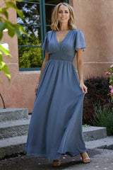 Birdie Maxi Dress | Baltic Born Whisper Blue