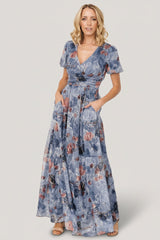 Ardley Maxi Dress | Baltic Born Slate Print