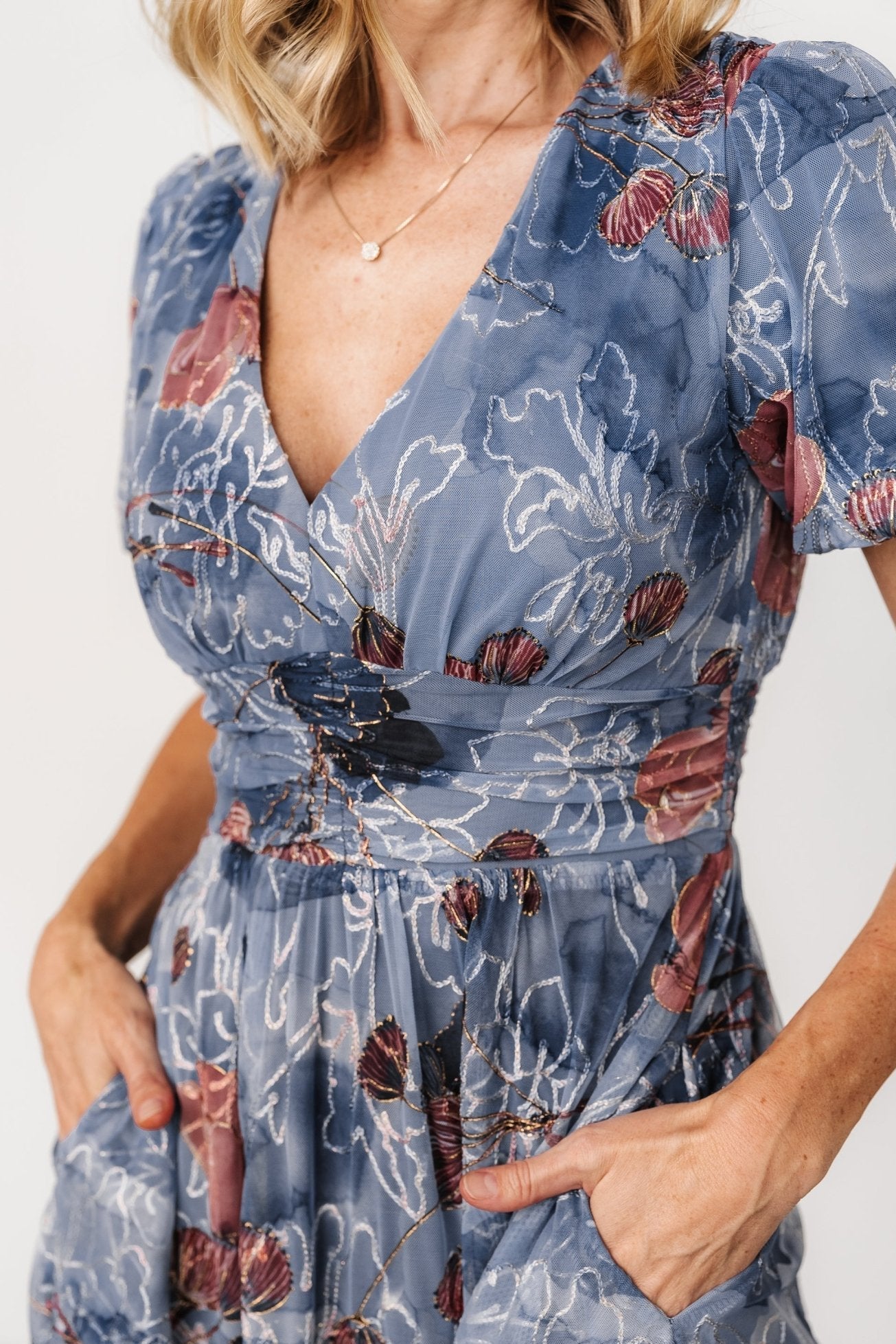 Ardley Maxi Dress | Baltic Born Slate Print