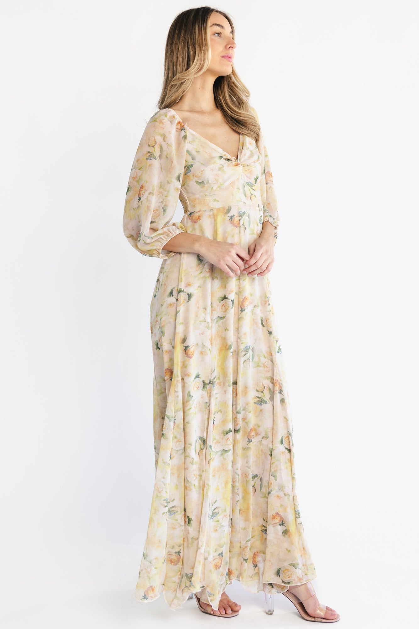 Aviana Maxi Dress | Baltic Born Golden Floral
