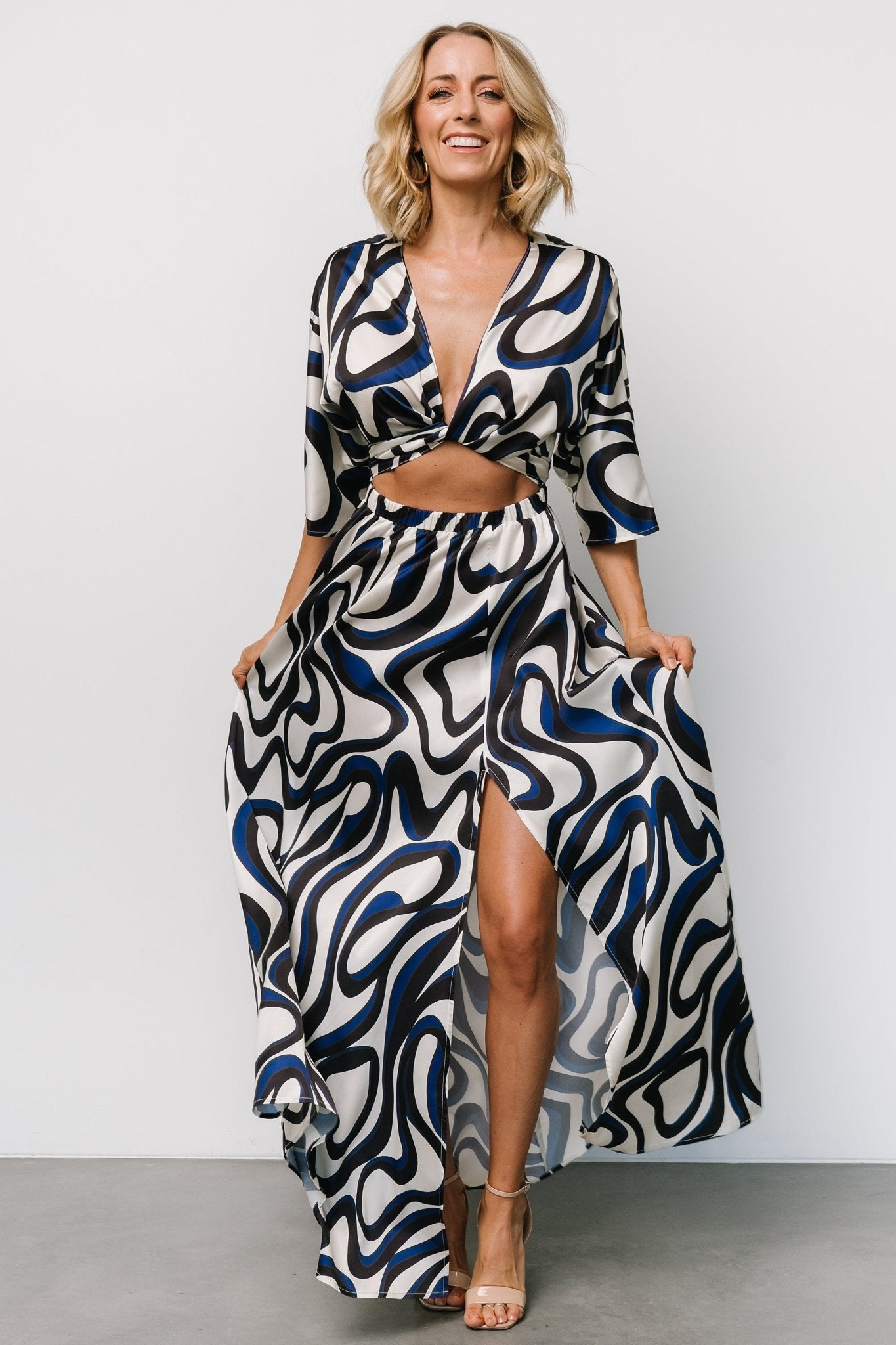 Stella Maxi Dress | Baltic Born Ivory Multi Print